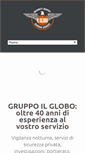 Mobile Screenshot of globovigilanza.it
